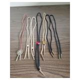 Bolo ties and bolo tie strings