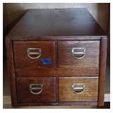 Four drawer card cabinet 17'x27'x14'