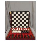 Renaissance chessmen chess board