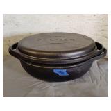 Deli & Co. cast iron pan 14'x6'