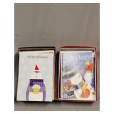 Holiday cards and envelopes