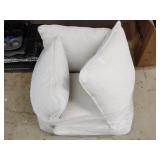 4- Fabric throw pillows
