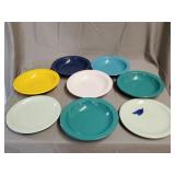6- Dallas Ware bowls 8', Texas Ware plates 7'