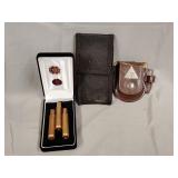 American legion bullet casings, knife holders
