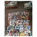 Large assortment of racing collectors cards inc,