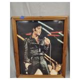 Elvis print in frame 18'x22'