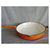 Enameled cast iron pan 12'