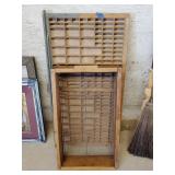 Screen bottom basket 24'x14', hanging drawer decor