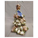 Ceramic Christmas tree tea light holder 8'
