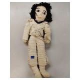 Crochet Elvis doll
