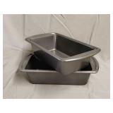 2- Wilton bread pans 9'x5'x2'