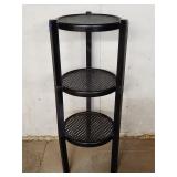 Plastic three tier stand 16'x45'