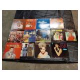 Vinyl record assortment including Jim Reeves,