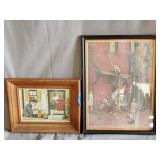 Norman Rockwell 'The Homecoming' print 10'x13'