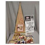 Elvis memorabilia including Graceland map
