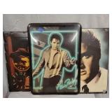 Elvis clock 16'x19', Elvis plaques