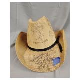 Signed cowboy hat, Roy McCarty, Wes Allen