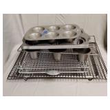 Cookie sheet, cooking sheets, muffin pans
