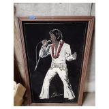 Elvis folk art piece 25' x 39'