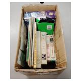 Orion book, VHS tapes, puzzles,