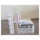 North Manchester Fertilizer Co. Rain Gauge