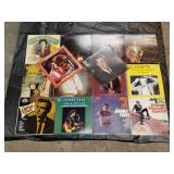 14 assorted vinyl records inc. johnny Cash and