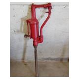 Cast iron motor oil barrel pump with return line