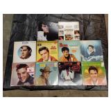 10 Elvis vinyl record assortment