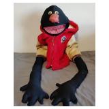 Vintage hand puppet, some staining