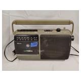 GE automatic stop radio cassette player