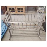 Vintage baby cradle 36'x12'x24'