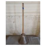Vintage laundry plunger