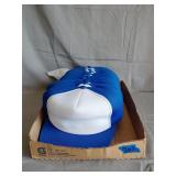 11- Blue and white hats, one size fits all