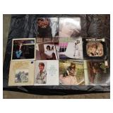 10 assorted vinyl records including Ronnie Milsap,
