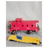 Lionel caboose 6257, Union Pacific rail bed