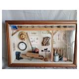 Gardening shadow box decor 21'x14'