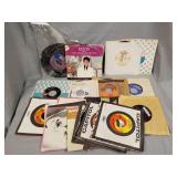 45 record assortment including Elvis, Jimmy Ellis
