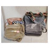 3- Vera Bradley bags, Life is Good bag