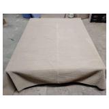 Nautica blanket, some staining 109'x112'