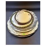 (6) Decorative Plates includes one Metal Plate
