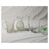 (5) Clear Glass Lot