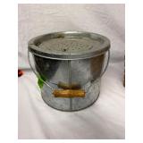 Galvanized Minnow Bucket 9.5'x8', 8qt