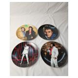(4) Delphi Elvis Plates 8.5'D