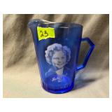 Vintage 1930s Hazel Atlas Shirley Temple Pitcher