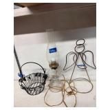 Hurricane Oil Lamp Converted into Electric 19'