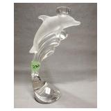 LENOX Germany Crystal Dolphin Candlestick