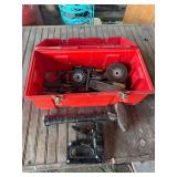 Plastic Toolbox 19' with Tool Assortment