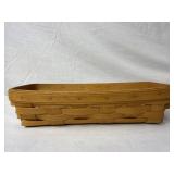 Longaberger 1995 Woven Bread Basket  11.5' Wide