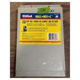 Eklind Ball-Hex-L 13 Hex Key Set in Case