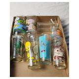 Vintage Glass Cup Lot